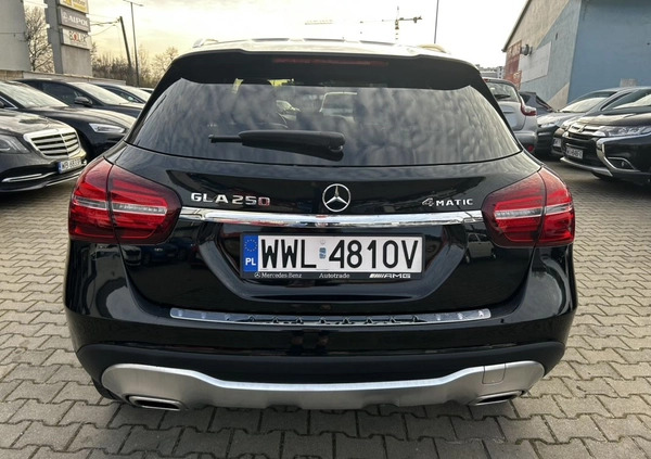 Mercedes-Benz GLA cena 109800 przebieg: 60500, rok produkcji 2019 z Warszawa małe 172